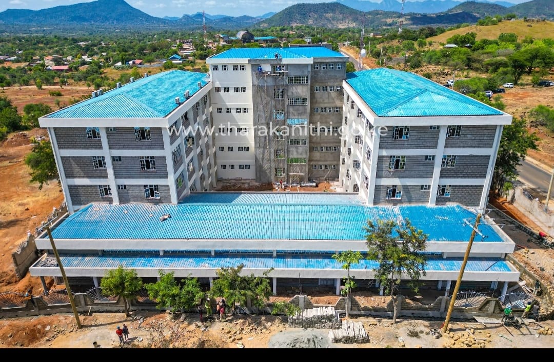 The near completion Tharaka Nithi County executive offices building at Kathwana