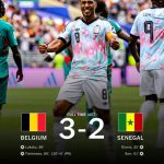 Tielemans' 125th-minute penalty sends Belgium past Senegal in World Cup thriller