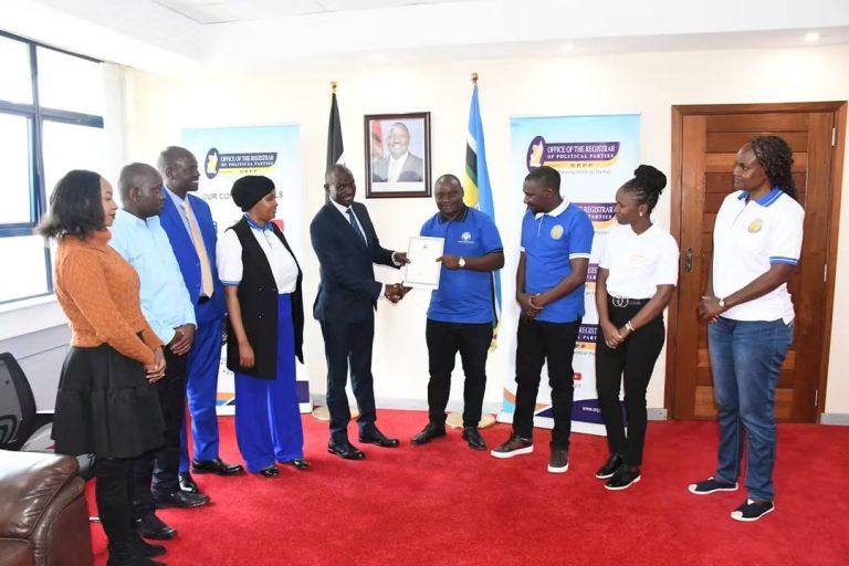 Ufanisi Kenya Party receives provisional Registration Certificate