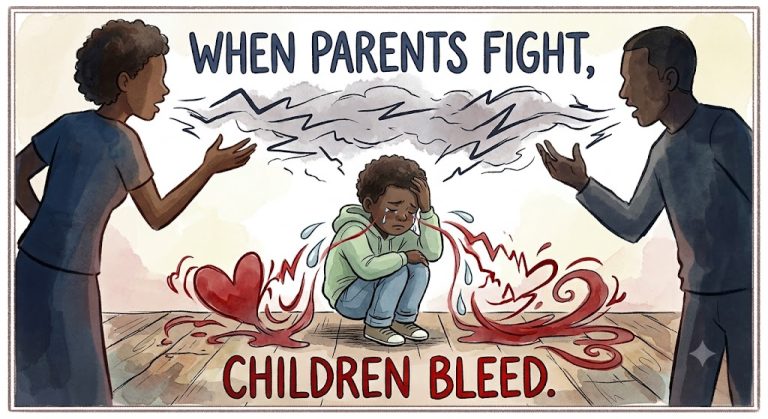 When parents fight, children bleed