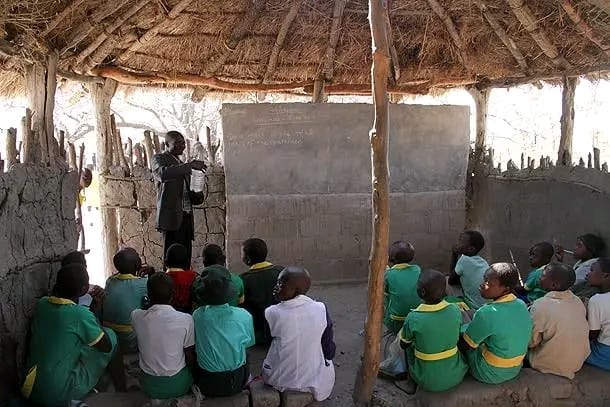 Zimbabweans classroom