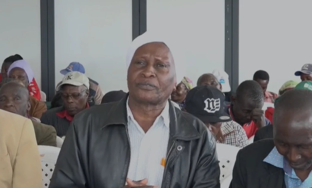 Andrew Ireri, Chairman of the the Embu Council of Elders, Nyagi ya Ndiriri.