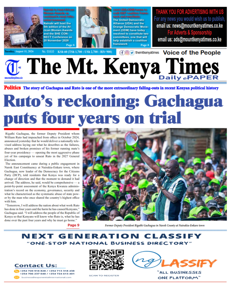 August 11, 2026 The Mt Kenya Times ePAPER_001