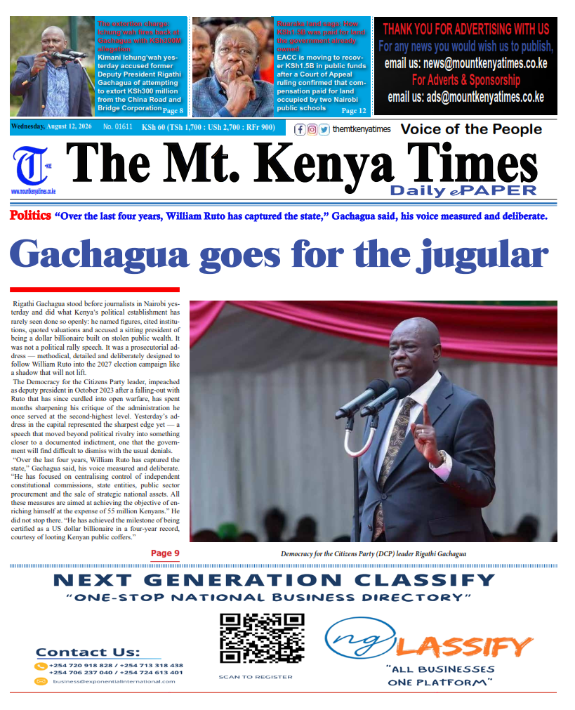August 12, 2026 The Mt Kenya Times ePAPER_001