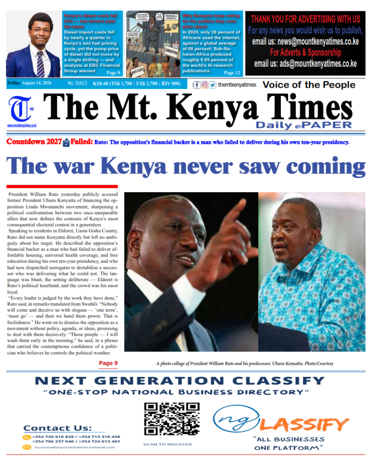 August 14, 2026 The Mt Kenya Times ePAPER_001