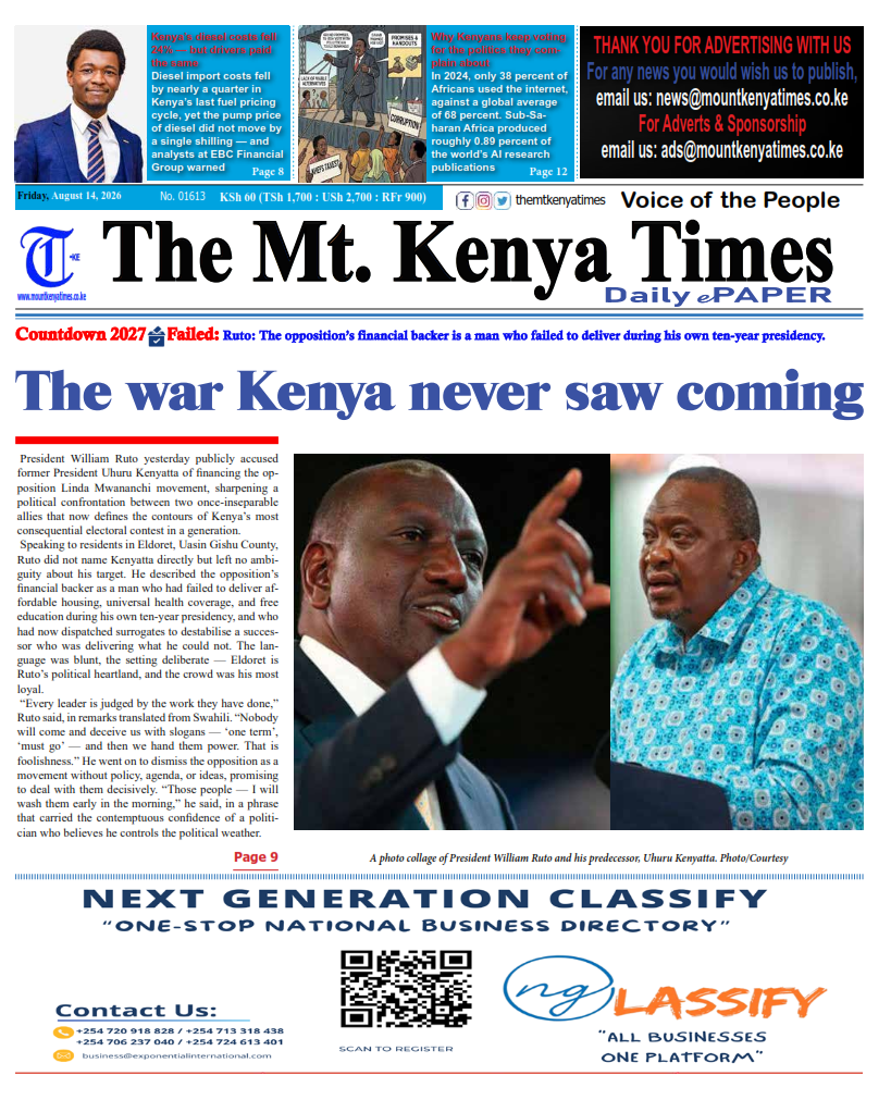 August 14, 2026 The Mt Kenya Times ePAPER_001