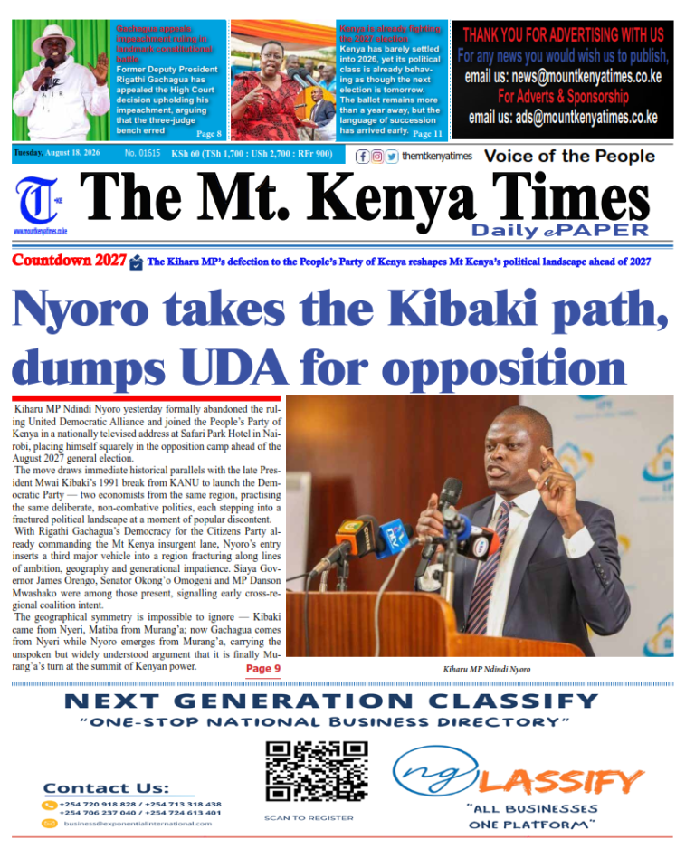August 18, 2026 The Mt Kenya Times ePAPER_001