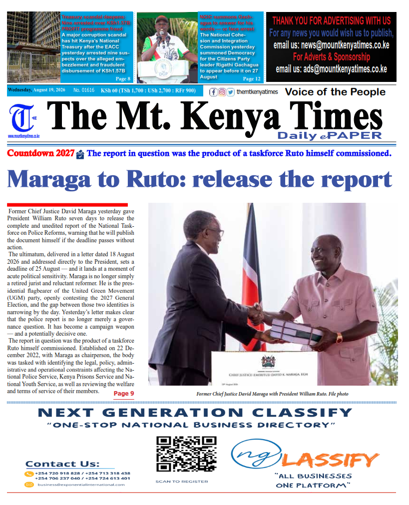August 19, 2026 The Mt Kenya Times ePAPER_001