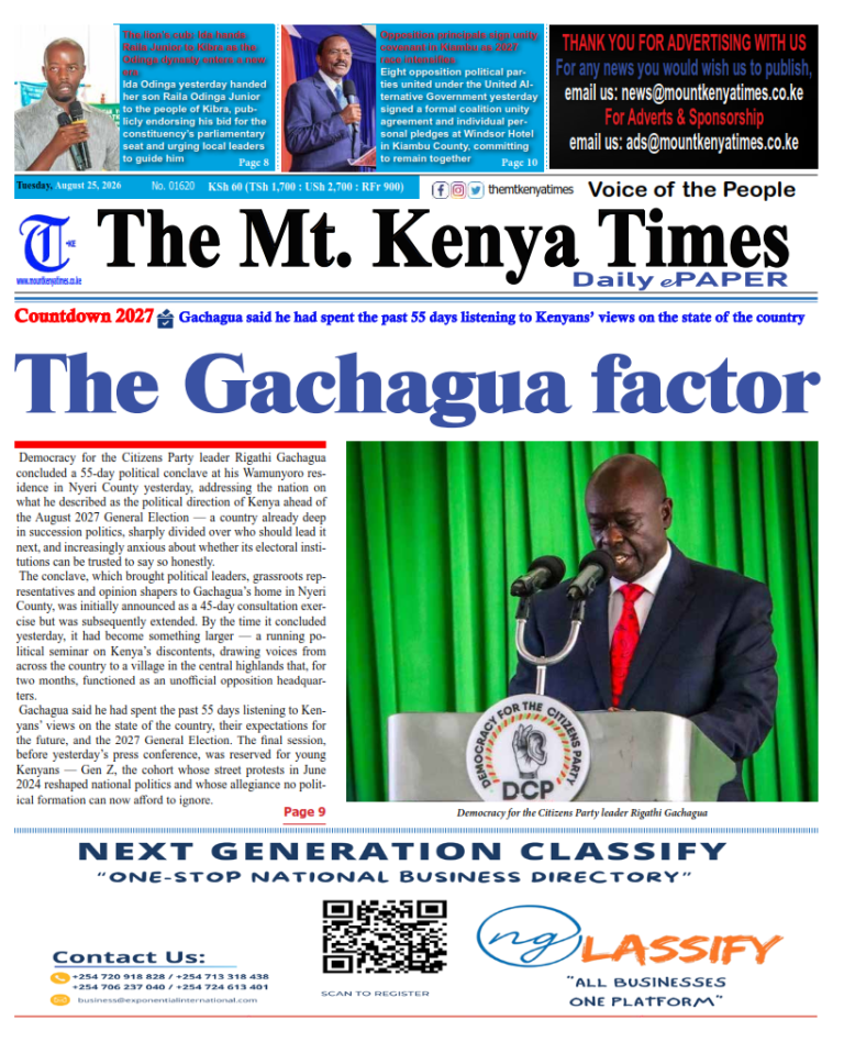 August 25, 2026 The Mt Kenya Times ePAPER_001