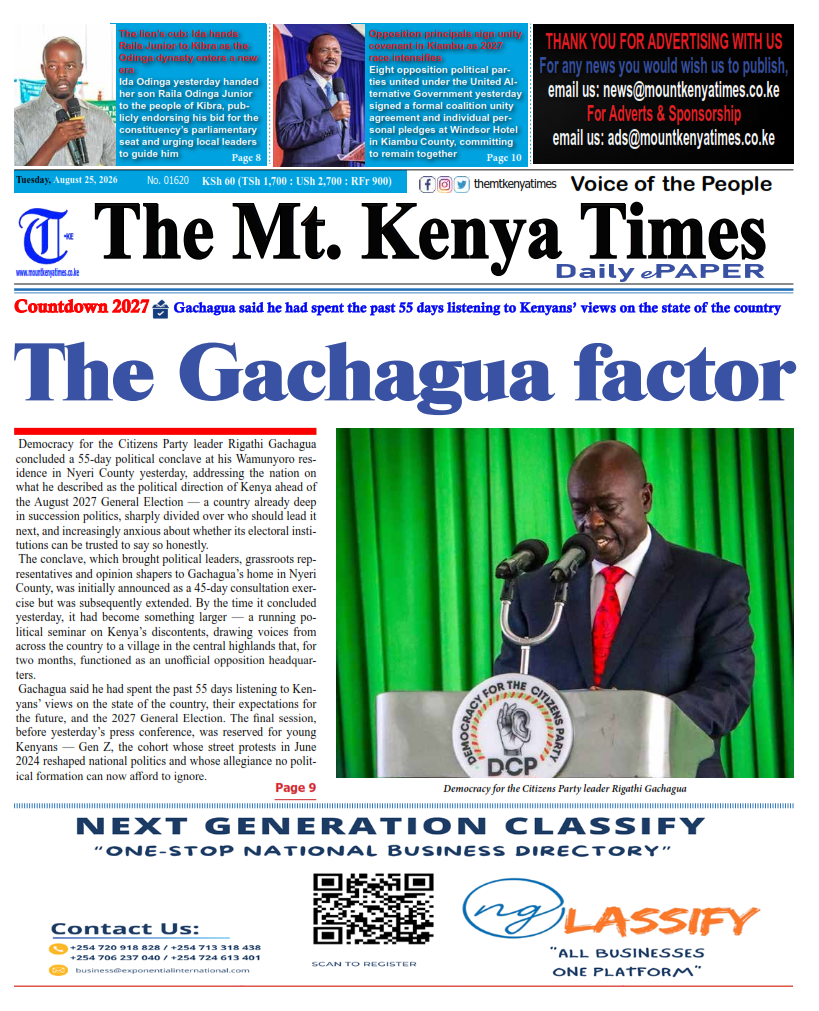 August 25, 2026 The Mt Kenya Times ePAPER_001