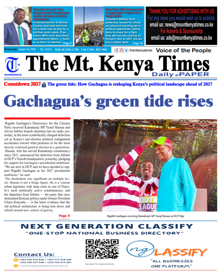 August 26, 2026 The Mt Kenya Times ePAPER_001
