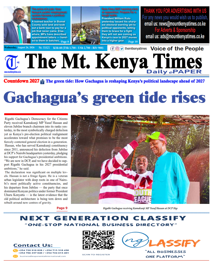 August 26, 2026 The Mt Kenya Times ePAPER_001