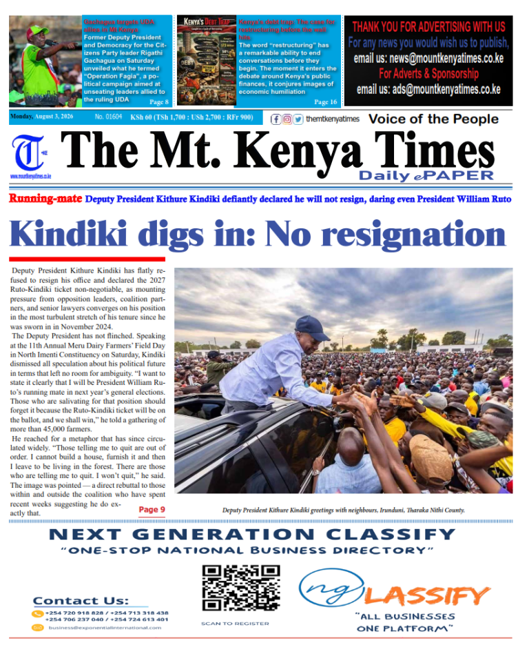 August 3, 2026 The Mt Kenya Times ePAPER_001