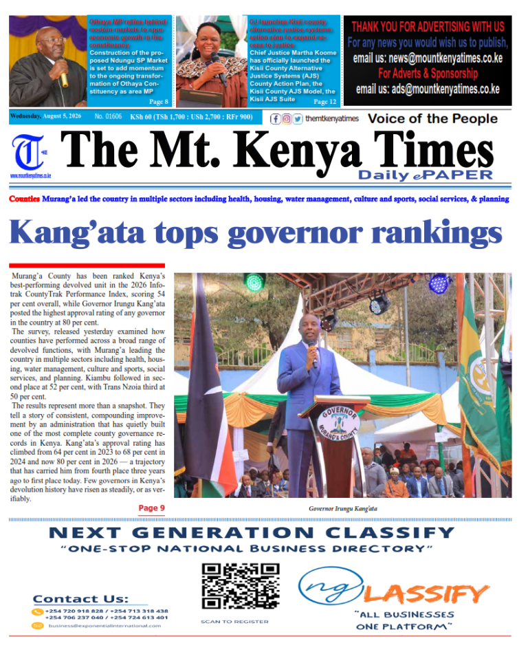 August 5, 2026 The Mt Kenya Times ePAPER_001