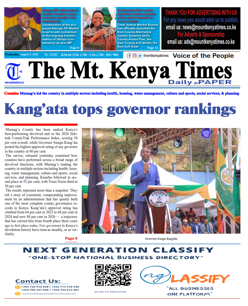 August 5, 2026 The Mt Kenya Times ePAPER_001