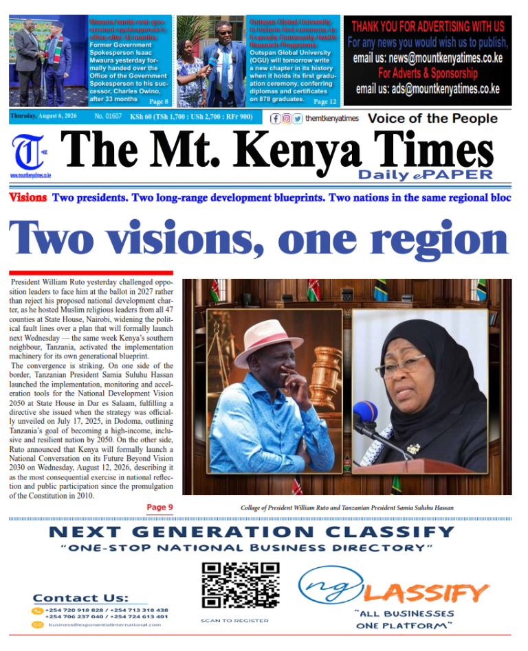 August 6, 2026 The Mt Kenya Times ePAPER_001