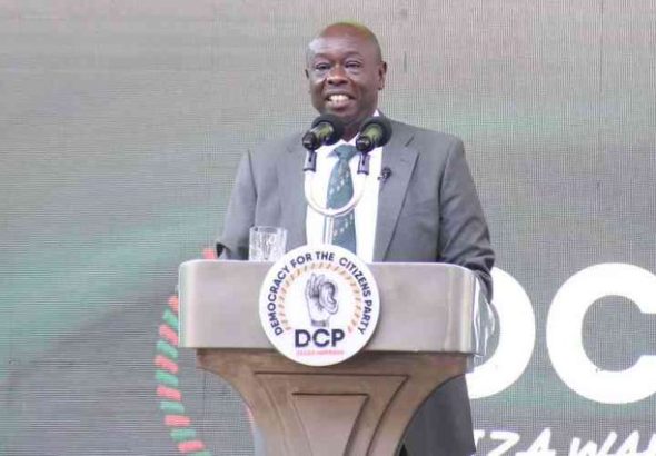 Democracy for the Citizens Party (DCP) leader Rigathi Gachagua