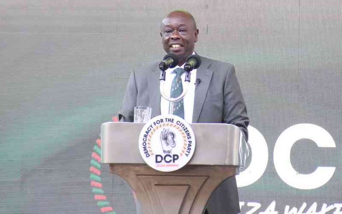 Democracy for the Citizens Party (DCP) leader Rigathi Gachagua