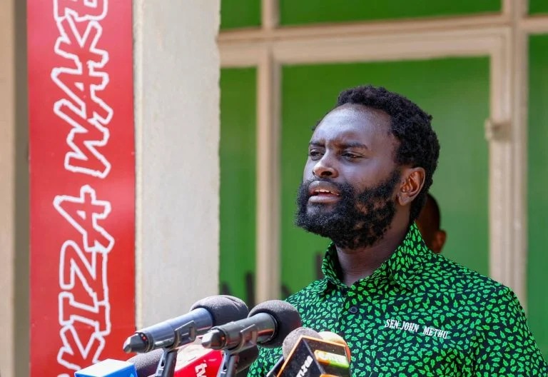Democracy for the Citizens Party Secretary General designate John Methu