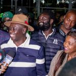 Democracy for the Citizens Party leader Rigathi Gachagua.