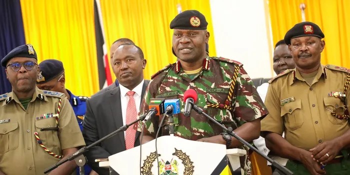 Deputy Inspector General of the Administration Police Service Gilbert Masengeli