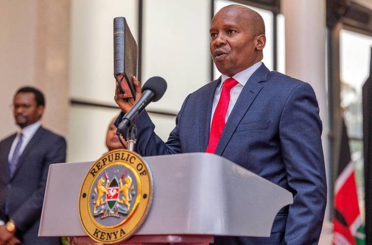Deputy President Kithure Kindiki
