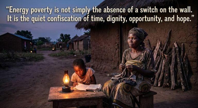 Energy poverty is not simply the absence of a switch on the wall