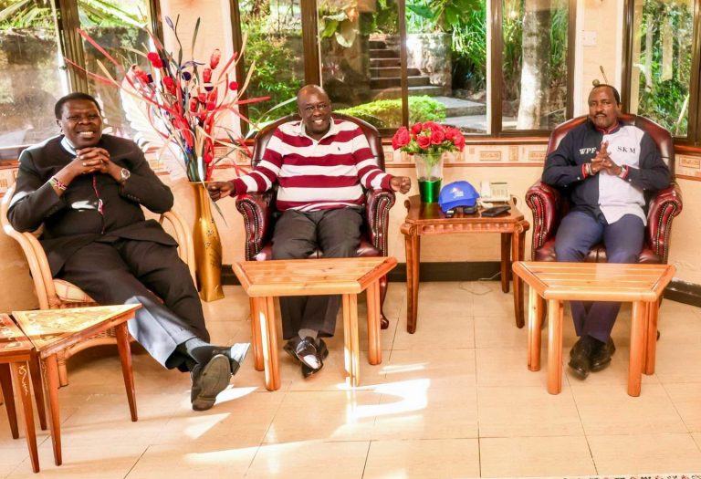 Eugene Wamalwa, Rigathi Gachagua and Kalonzo Musyoka.