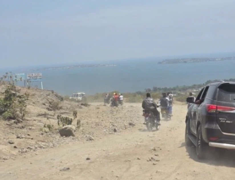Homa Bay's dusty roads