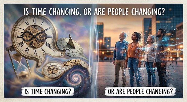 Is time changing, or are people changing