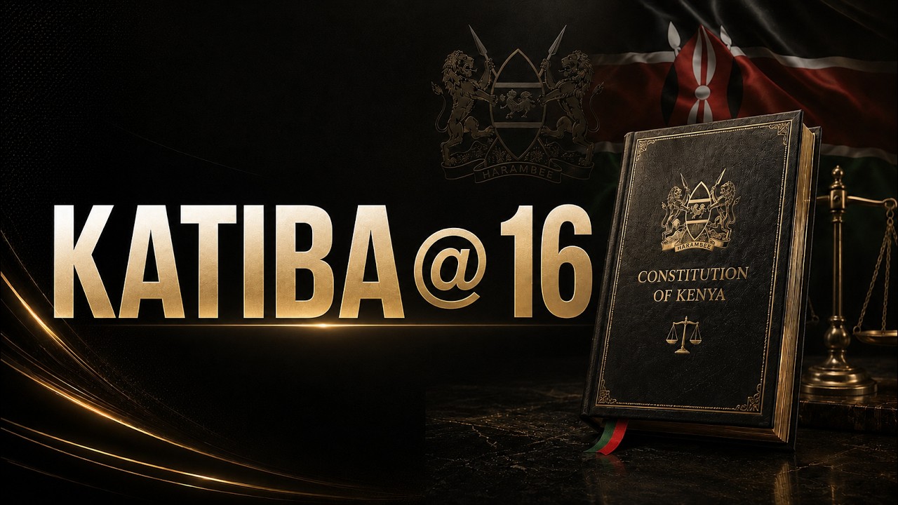 Katiba@16: What the constitution has meant in my own life