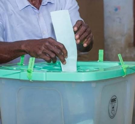 Kenya Ballot box.
