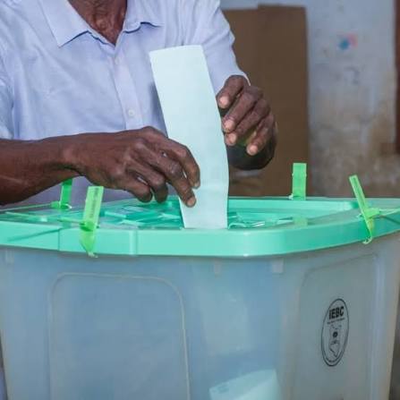 Kenya Ballot box.