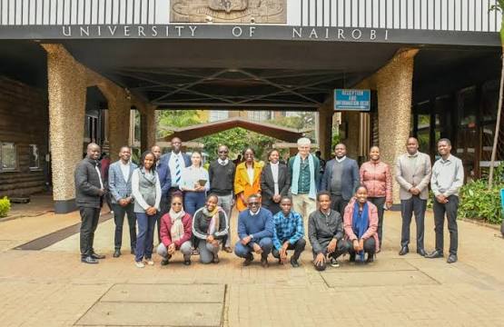 Kenyan students in universities