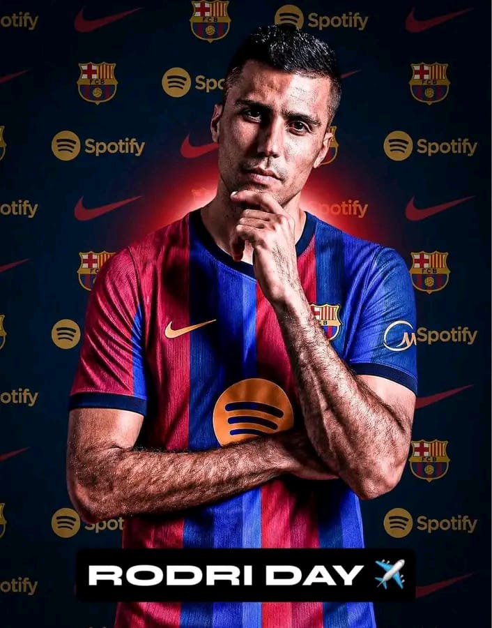 Manchester City midfielder Rodri