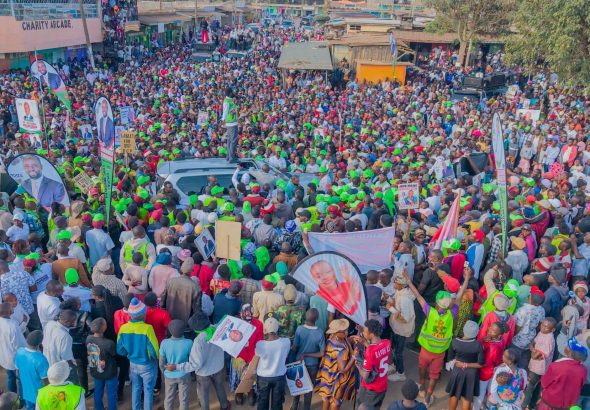 Nyandarua Senator John Methu leading grassroots rallies in Laikipia County 8