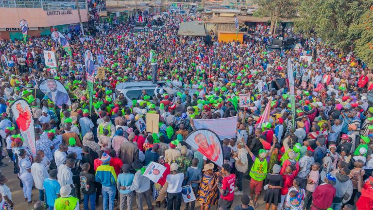 Nyandarua Senator John Methu leading grassroots rallies in Laikipia County 8