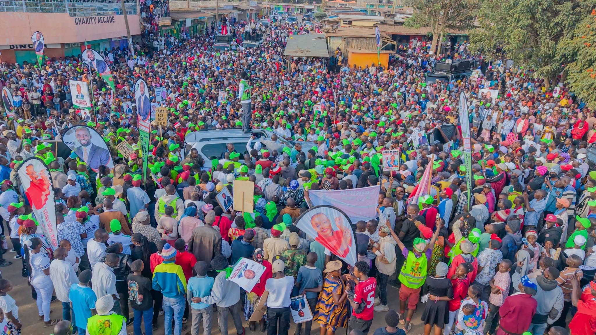 Nyandarua Senator John Methu leading grassroots rallies in Laikipia County 8