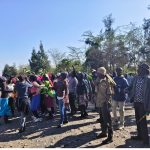 Protests at HBM Flowers Company Limited farm in Laikipia North