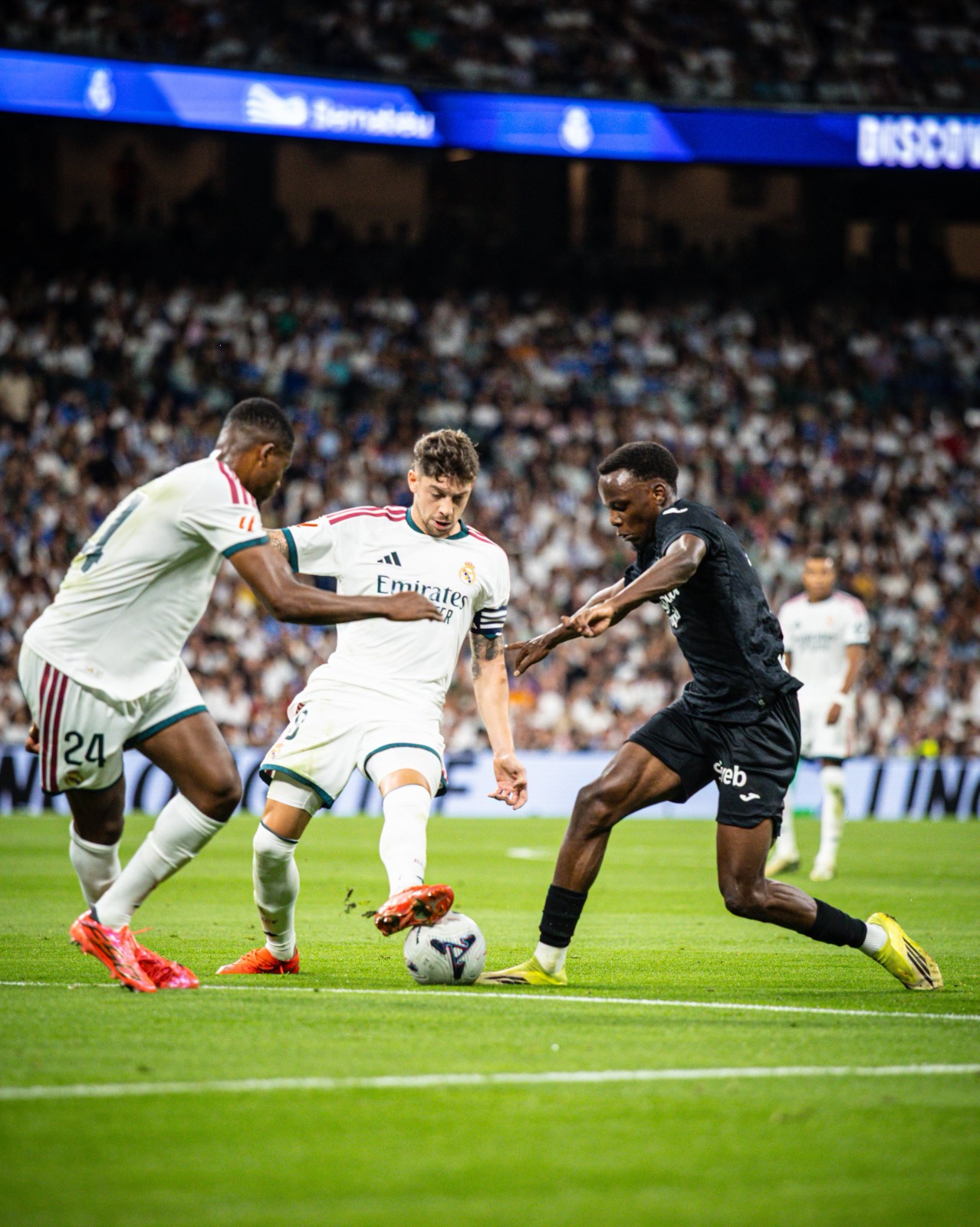 Ochieng’ makes his mark at the Bernabéu