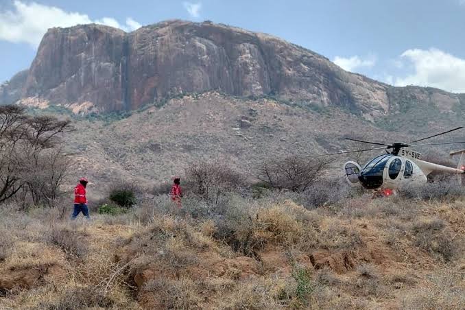 Seven killed as helicopter crashes near Mount Ololokwe