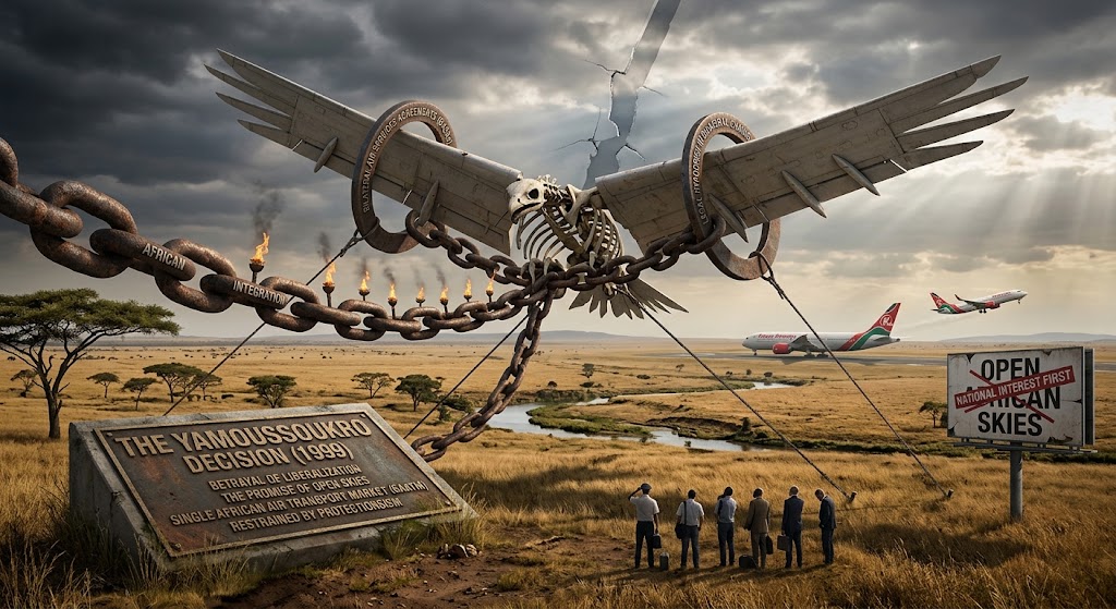 Shackled wings over the savannah: Kenya’s legal hypocrisy in bilateral chains and the betrayal of Yamoussoukro