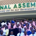 Students at Bikeke comprehensive school at national assembly Nairobi.