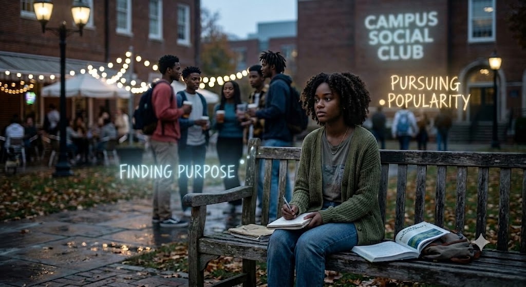 The silent pressure of being young, Choosing purpose over popularity.