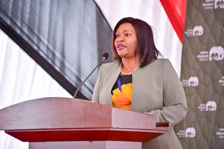 Tourism and Wildlife Cabinet Secretary Rebecca Miano
