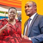Treasury Cabinet Secretary John Mbadi and Ruth Odinga