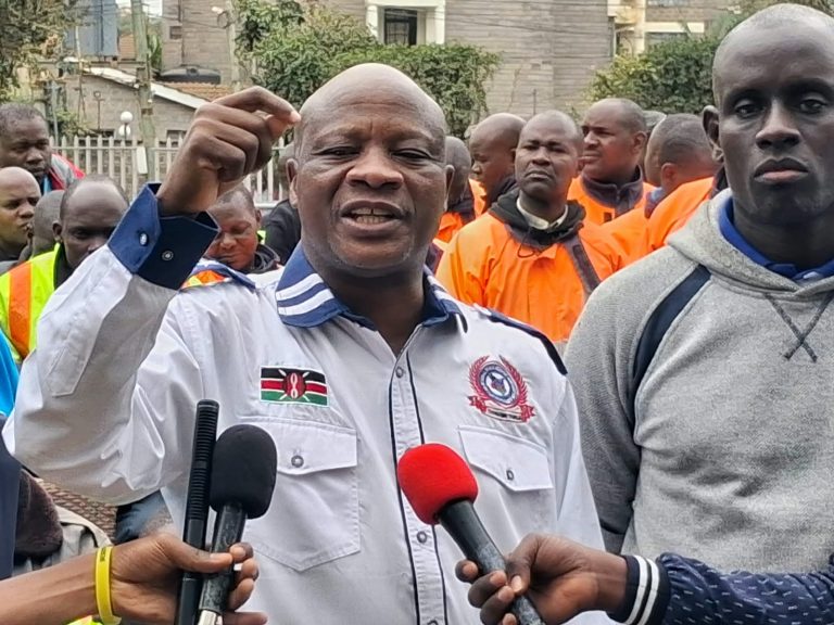 Union Secretary-General Isaac Andabwa