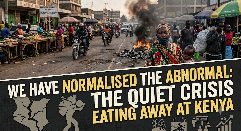 We have normalised the abnormal