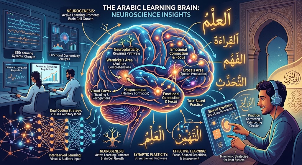 What neuroscience really tells us about the brain and learning Arabic