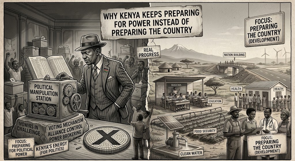 Why Kenya keeps preparing for power instead of preparing the country